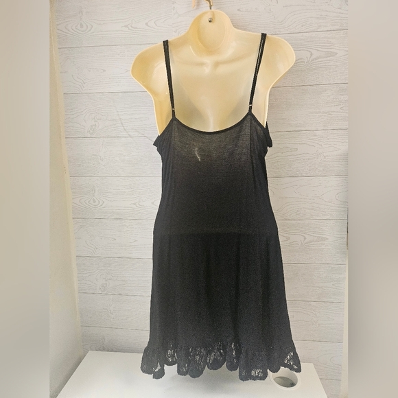 Free People-Women's  Dress S Black Midi  Long Sleeves - Picture 5 of 10